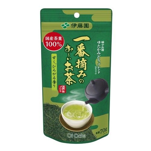一番摘みおーいお茶 ゆたかみどりブレンド 70g入
