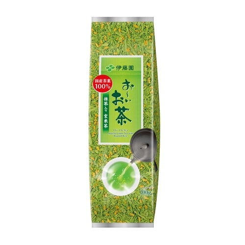 伊藤園 おーいお茶 抹茶入り玄米茶 100g×3