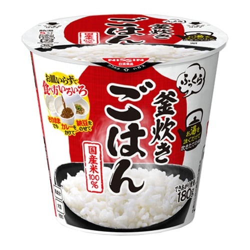 日清ふっくら釜炊き ごはん 6食入