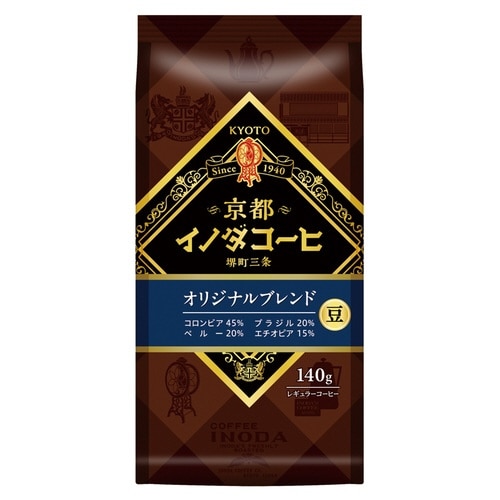 京都イノダコーヒ オリジナルBL 豆 140g×3