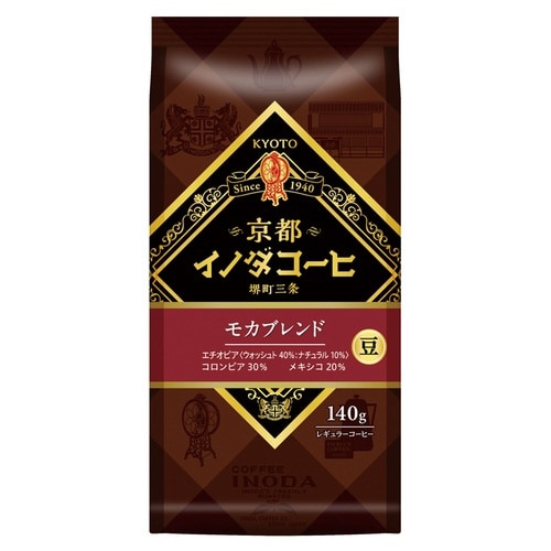 京都イノダコーヒ モカブレンド 豆 140g×3