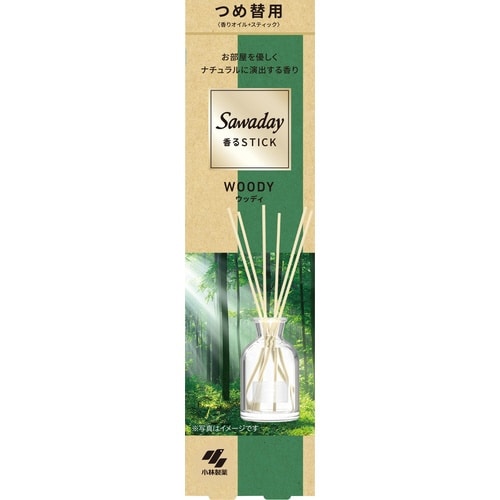 SAWADAY香るStickつけ替え ウッディ×5