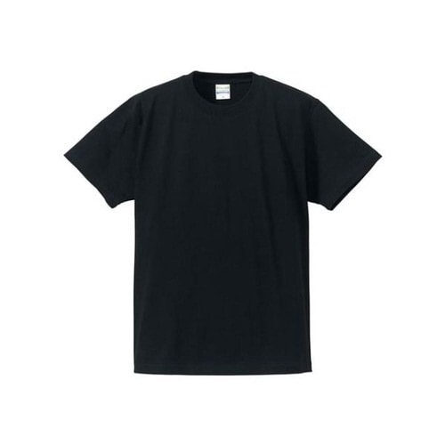 5001綿Tシャツ S ブラック