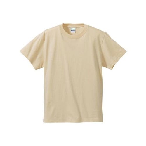 5001綿Tシャツ S ナチュラル