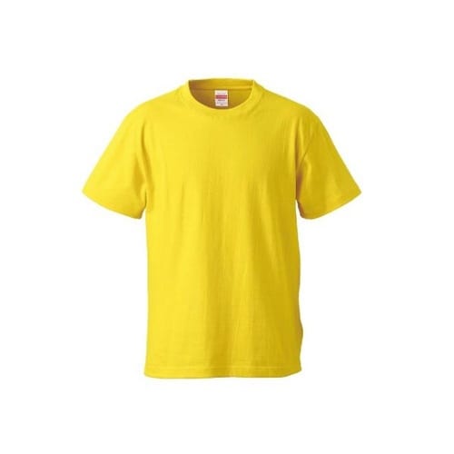 5001綿Tシャツ S カナリアイエロー