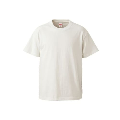 5001綿Tシャツ S バニラホワイト