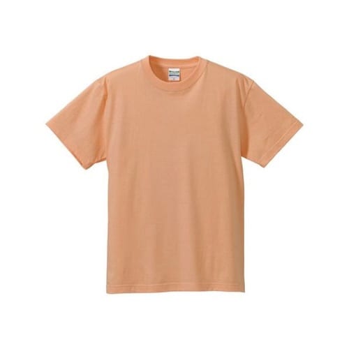 5001綿Tシャツ S アプリコット