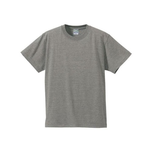 5001綿Tシャツ M ミックスグレー