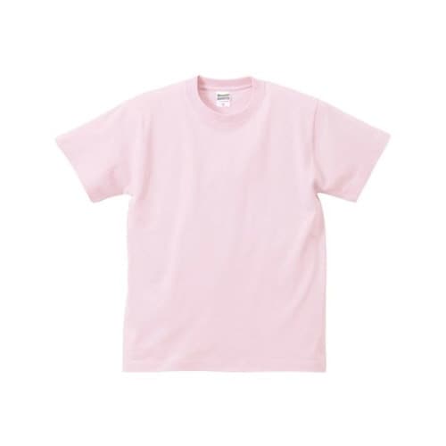 5001綿Tシャツ M ライトピンク