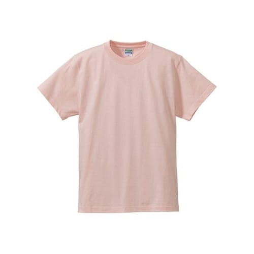 5001綿Tシャツ M ベビーピンク