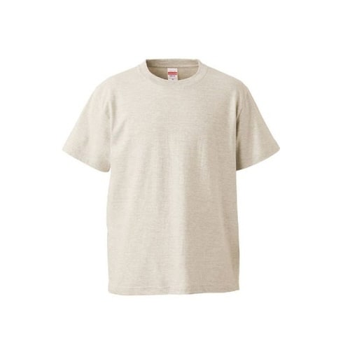 5001綿Tシャツ L オートミール