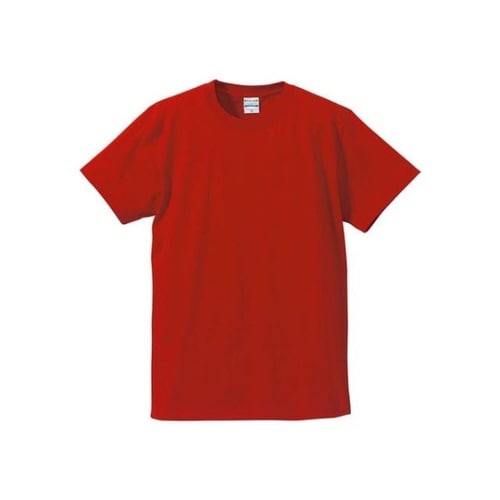 5001綿Tシャツ 4L レッド