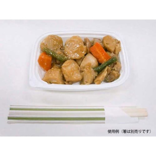 軽食容器 グルメ LP200 白 本体 チューパ