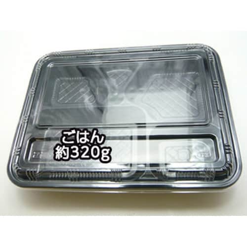弁当容器 M−58 黒セット エフピコチューパ