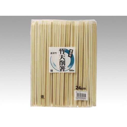 割箸 竹天削箸 24cm 100膳入