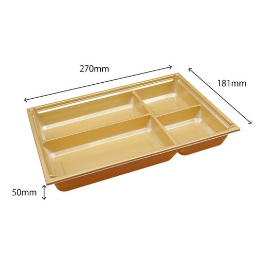 折箱 新ワン折重 90×60D 金底 アクタ×8