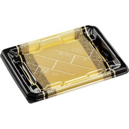 寿司容器 麗角 2−3 箔おし金 エフピコ×16