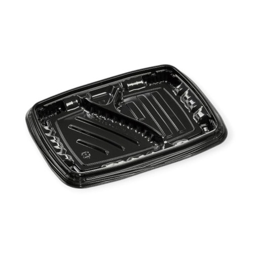 弁当容器MSDレイア24−18−2黒エフピコ×12