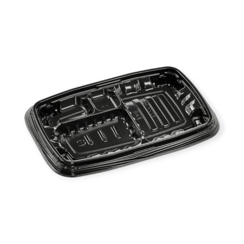 弁当容器MSDレイア23−15−1黒エフピコ×12