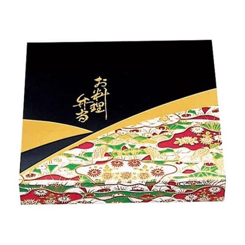 仕出し弁当容器 紙BOX一体型 80−80 錦×6