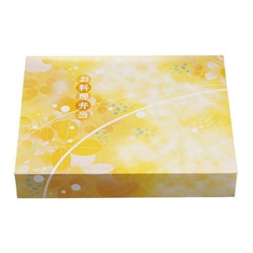 仕出し弁当容器紙BOX一体型80−66萩野×6