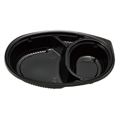 弁当容器MS−213黒本体エフピコチューパ×12