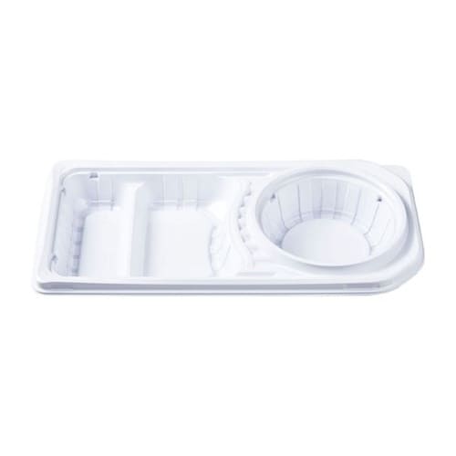 弁当容器 DL−30−15 白 本体 チューパ×8