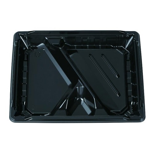 弁当容器 MS角弁 23−19−2 黒 本体×12