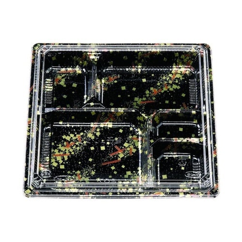 弁当容器 松花堂 207 金流セット チューパ×4