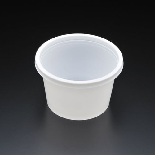 軽食容器 エスコン 480−120 白 スミ