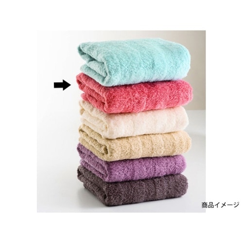 縞彩Shimaーiroフェイスタオルピンク×10