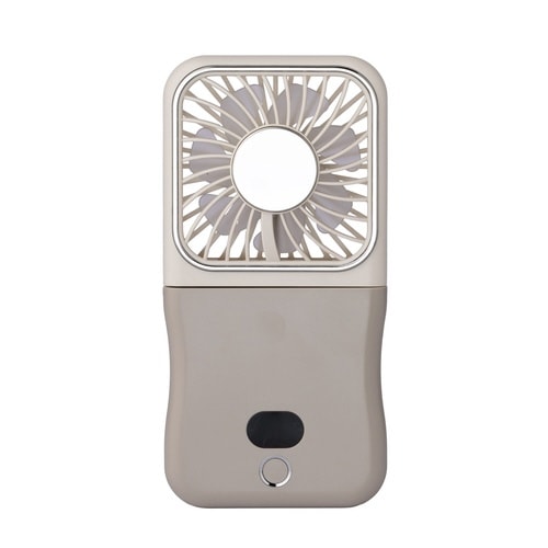 SMALY 6WAYハンデイファンベージュグリーン