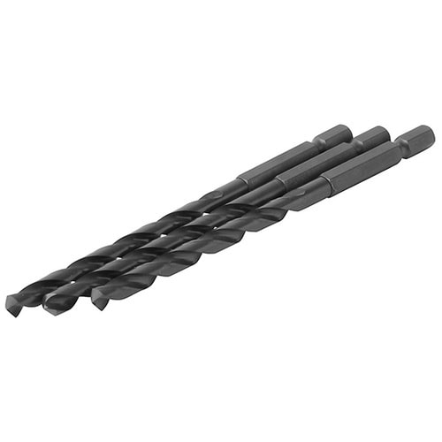 309470 鉄工用六角軸ドリル 三本入