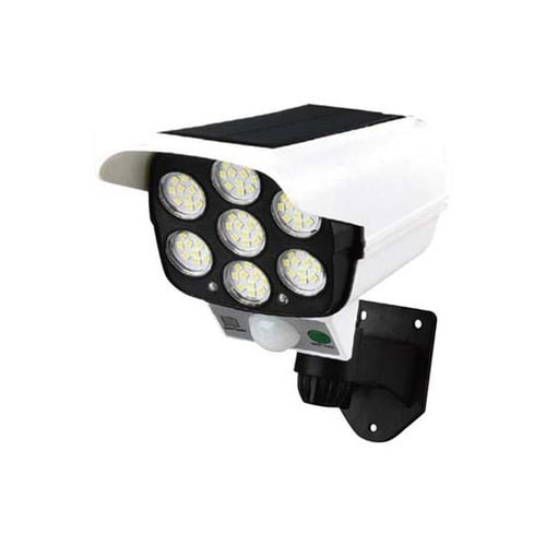 防犯カメラ型 ソーラーセンサーライト