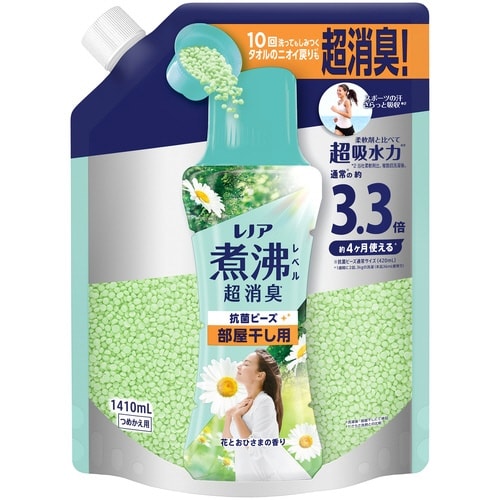 レノア煮沸消臭抗菌B部屋花とおひさま詰替超特大×5