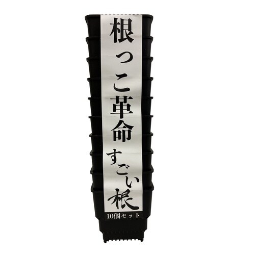 スクエアショート2号 10個セット 黒