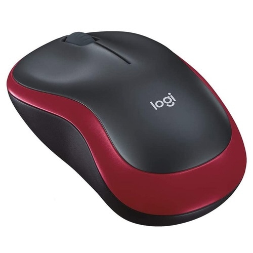 ワイヤレスマウス M186 レッド
