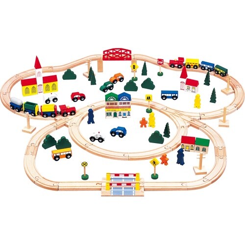 街と鉄道あそびデラックス100ピース