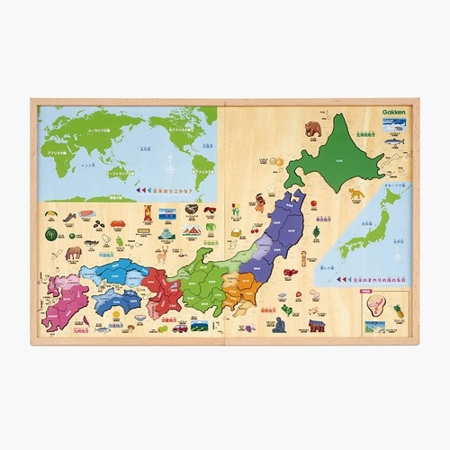 木製パズル日本地図