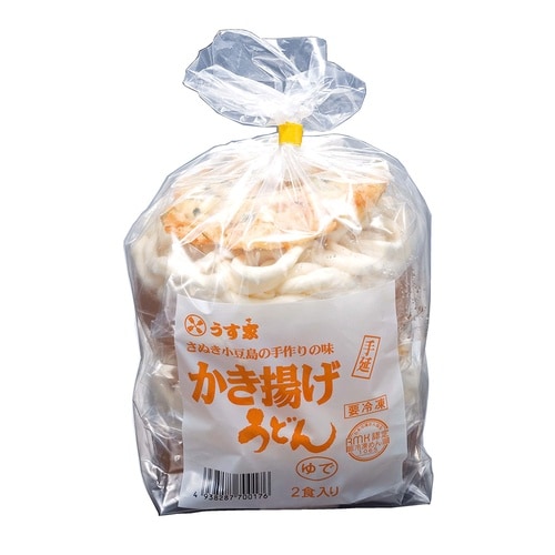 うす家 かき揚げ手延うどん 2食