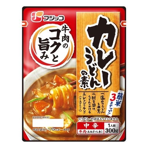 フジッコ カレーうどんの素 中辛 300g