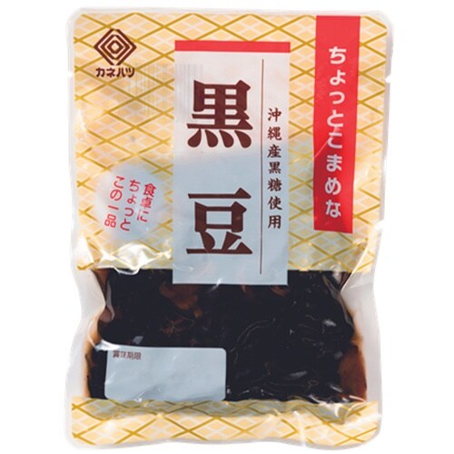 カネハツ食品 ちょっとこまめ 黒豆 100g×12