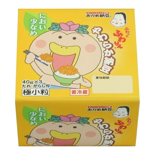 タカノフーズ ふわりんやわらか納豆 120g×18