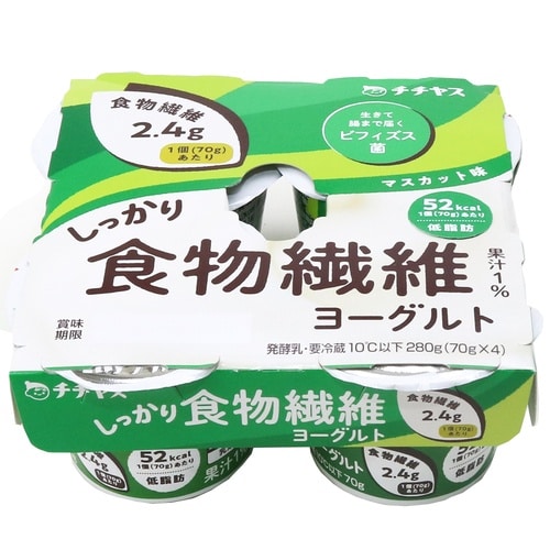 チチヤス しっかり食物繊維ヨーグルト 280g×1