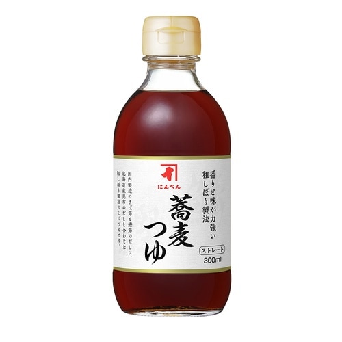 にんべん 蕎麦つゆストレ−ト 300ml