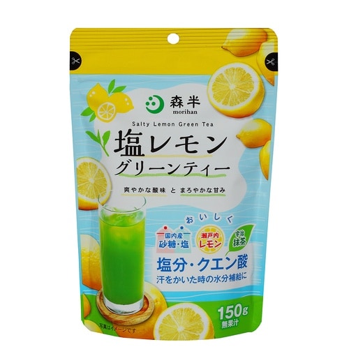 共栄製茶 森半 塩レモングリーンティー 150g