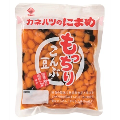 カネハツ食品 カネハツのにまめ もっちりこんぶ豆