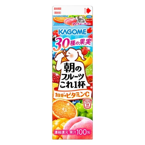 カゴメ 朝のフルーツこれ一杯 ホームパック 900
