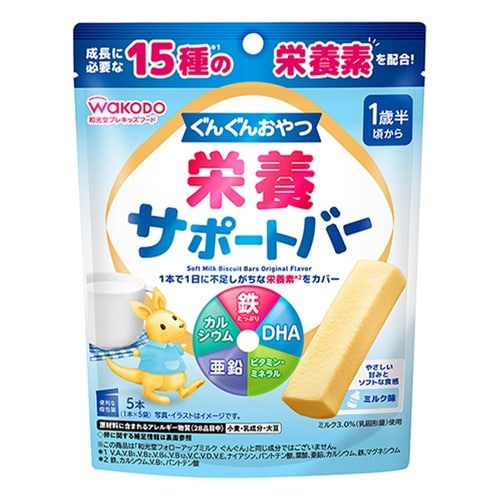 アサヒグループ食品 ぐんぐんおやつ 栄養サポートバ