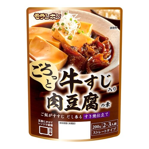モランボン 牛すじ入り 肉豆腐の素 200g×1